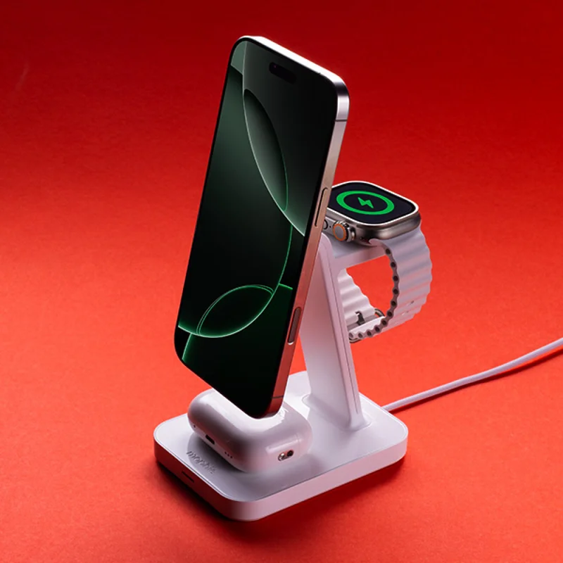 snap+ 3-in-1 wireless charge stand