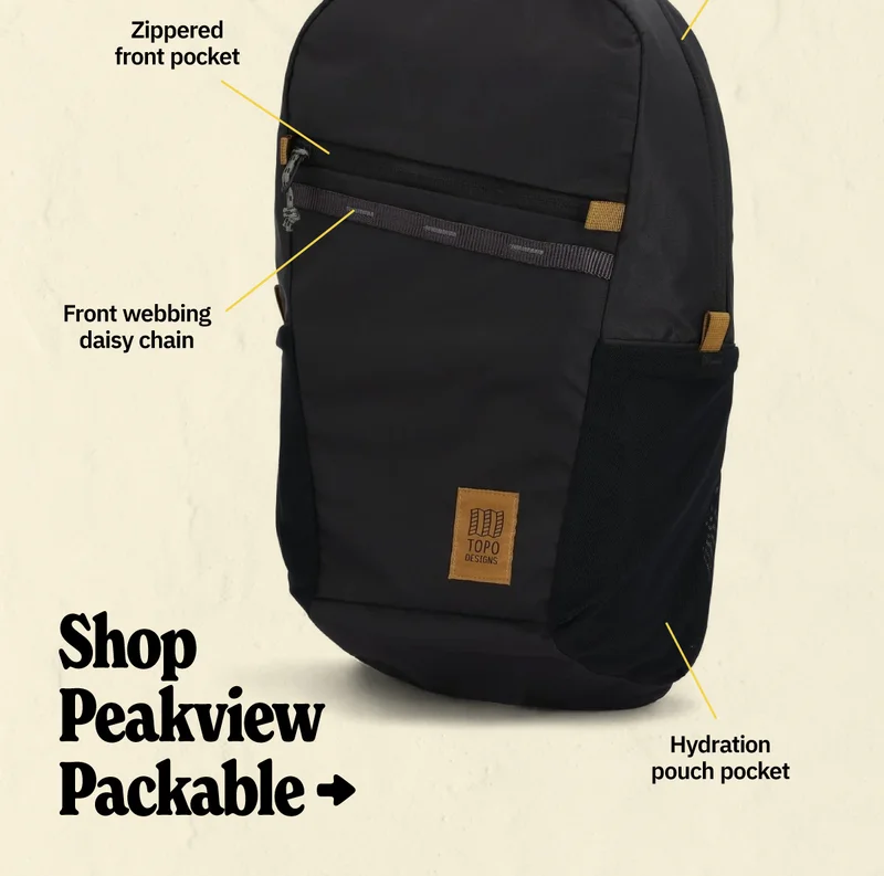 Shop The Peakview Packable Backpack