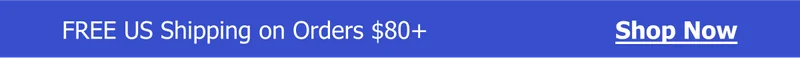 FREE US Shipping on Orders $80+