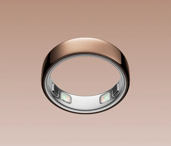 Deep Rose Oura Ring 5