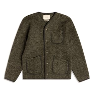 Neist Herringbone Wool Cardigan