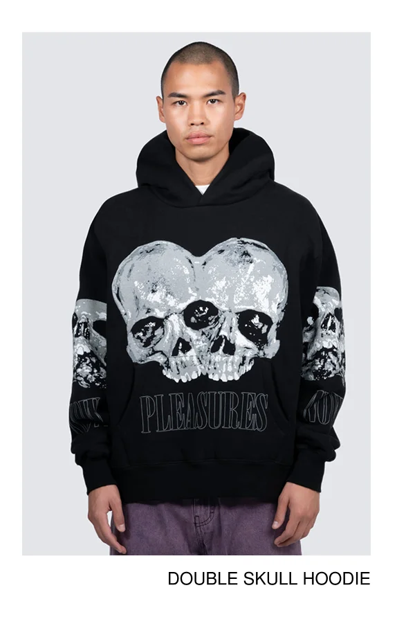 DOUBLE SKULL HOODIE
