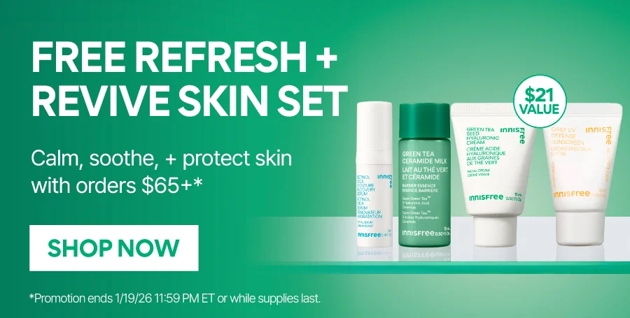 FREE REFRESH + REVIVE SKIN SET