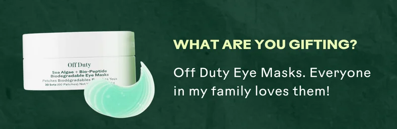 Off Duty Eye Masks
