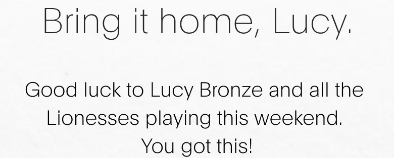 Lucy Bronze