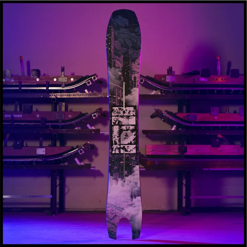 Available Now: Zeb Powell's Super Ultra Blossom Snowboard