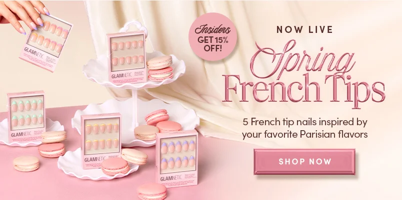 Shop our newest Spring French Tip Nails