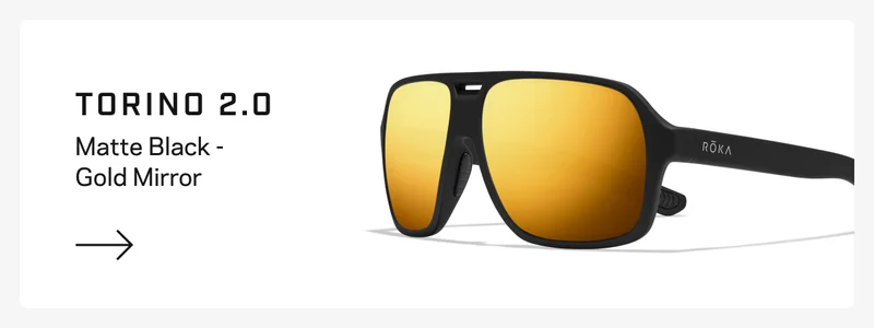 Torino 2.0 - Matte Black - Gold Mirror
