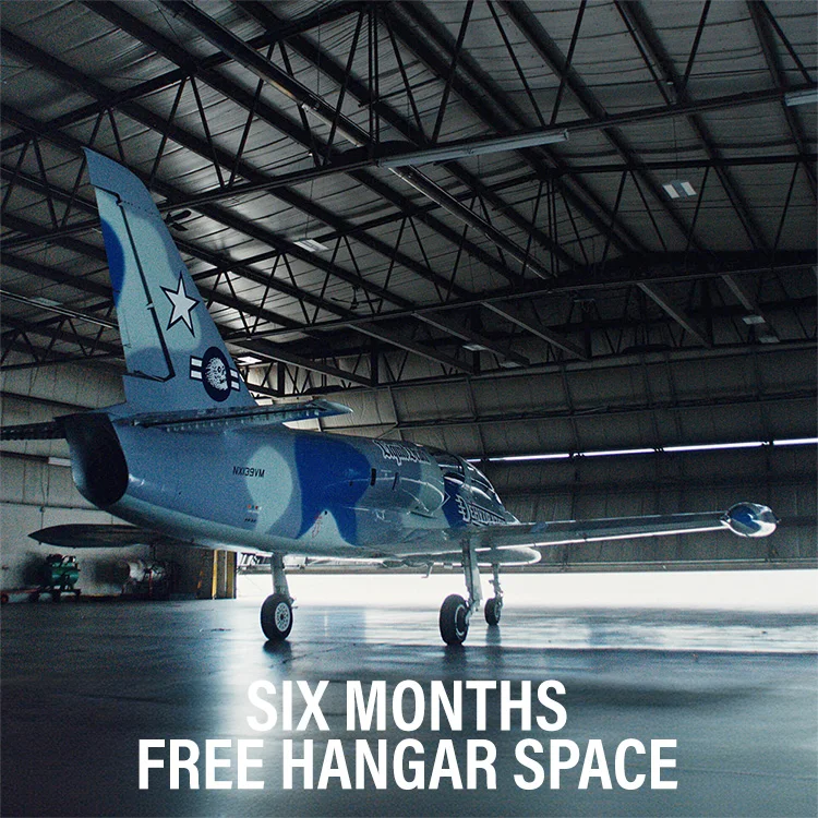Six Months Free Hangar Space