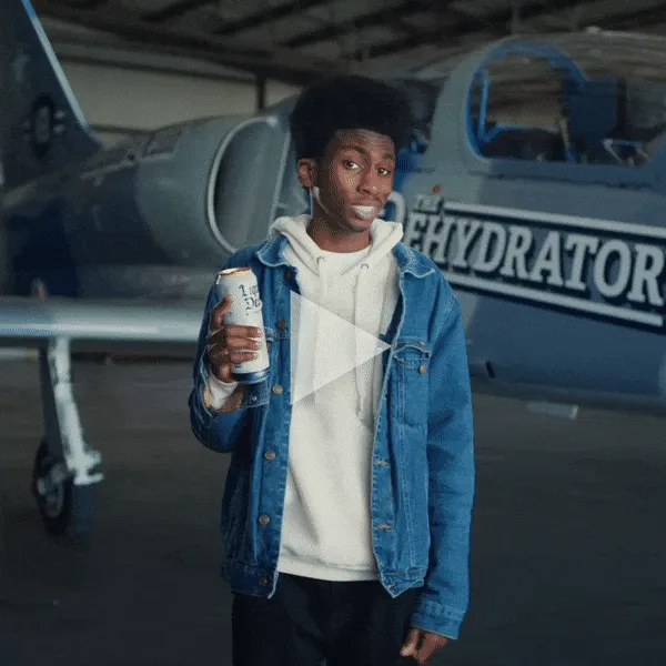 Liquid Death gives away a real jet