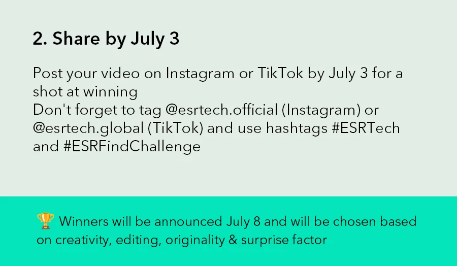 Watch the video to see how to enter