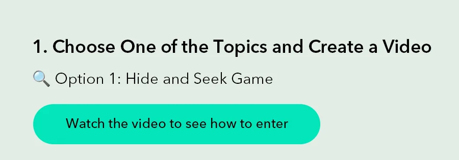 Watch the video to see how to enter