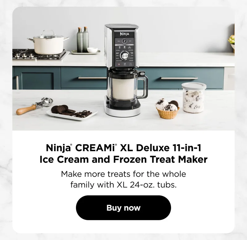 Ninja® CREAMi® XL Deluxe 11-in-1 Ice Cream and Frozen Treat Maker