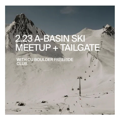 2.23 A-Basin Ski Meetup + Tailgate
