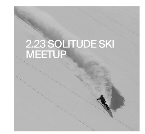2.23 Solitude Ski Meetup