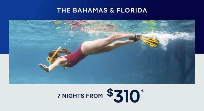 The Bahamas & Florida – 7+ Nights – Click to View Cruises & Book Now