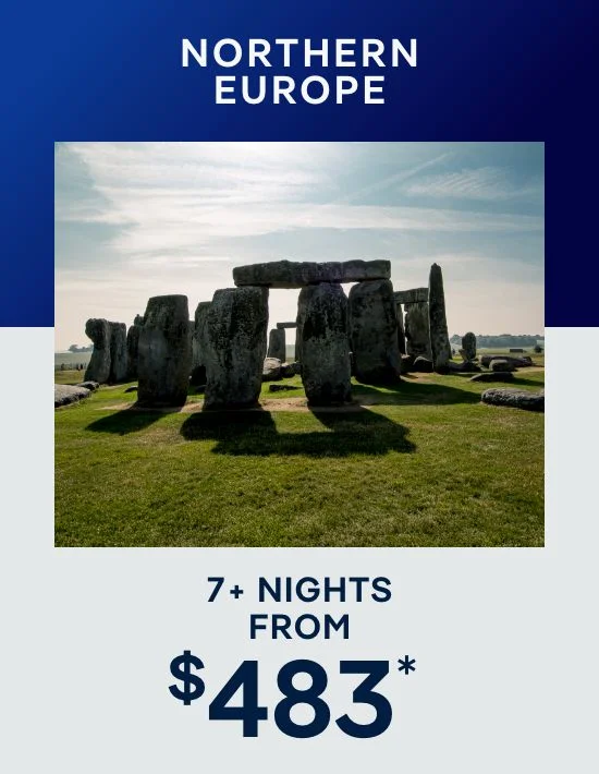 Northern Europe – 7 Nights – Click to View Cruises & Book Now