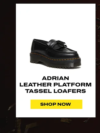 Adrian Leather Platform Tassel Loafers
