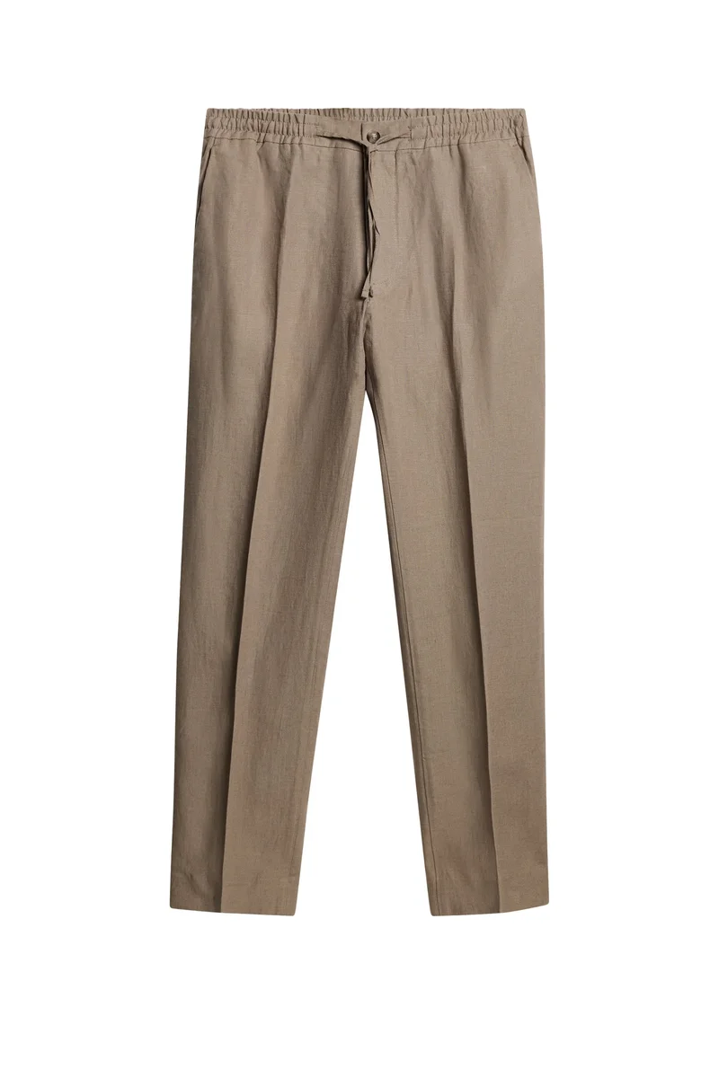 Image of Soren Drape Linen Pants