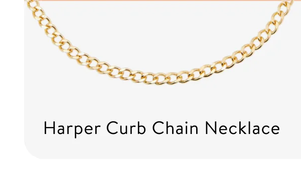 Harper Curb Chain Necklace