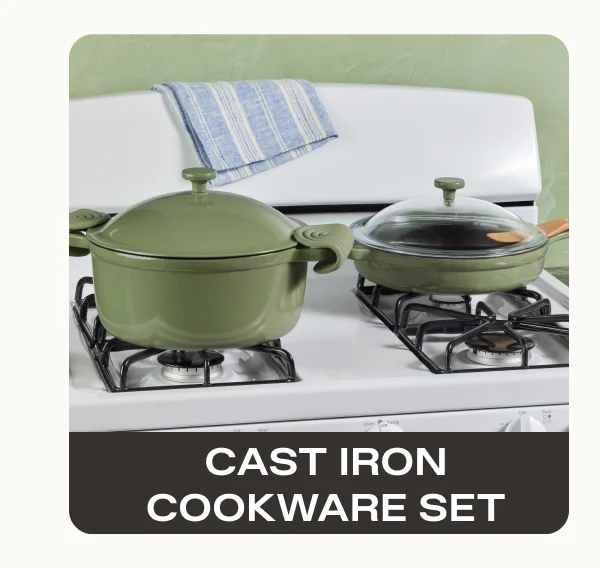 Cast Iron Cookware Set