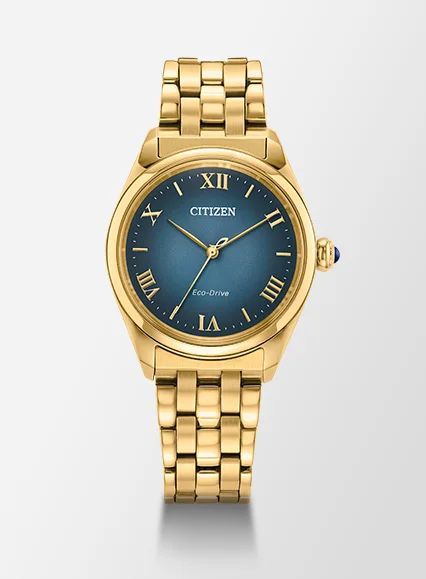 Citizen L Classic Blue Dial Stainless Steel Bracelet EM1142-84L