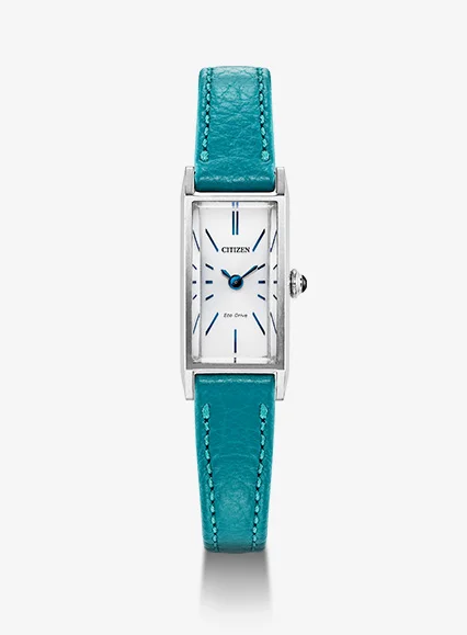 Fio White Dial Leather Strap EG7120-00A