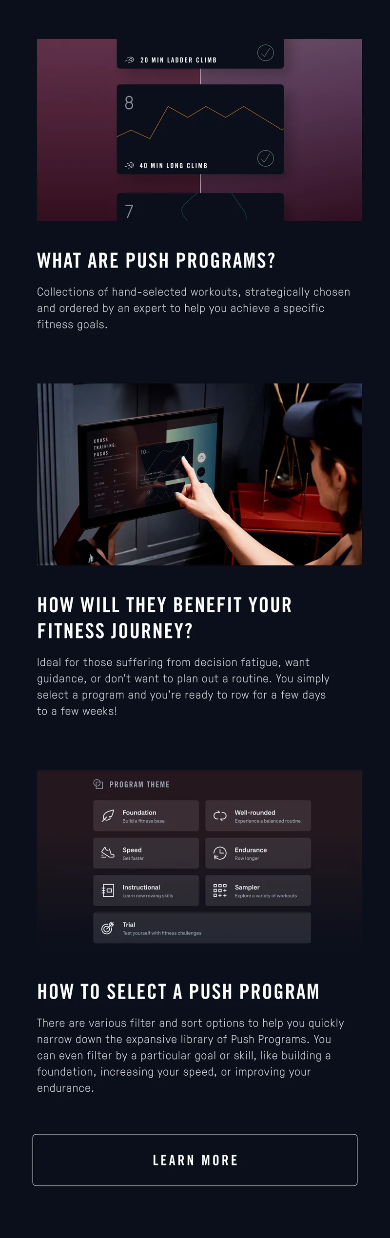 Explore Push Programs