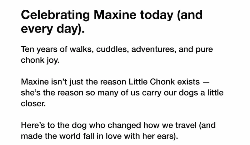 Celebrating Maxine today (and every day).