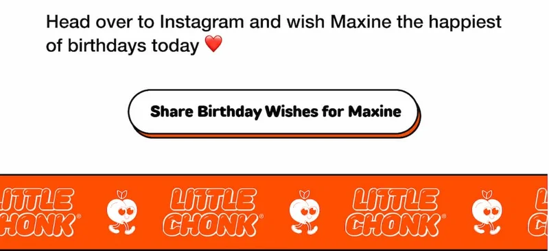 Share Birthday Wishes for Maxine
