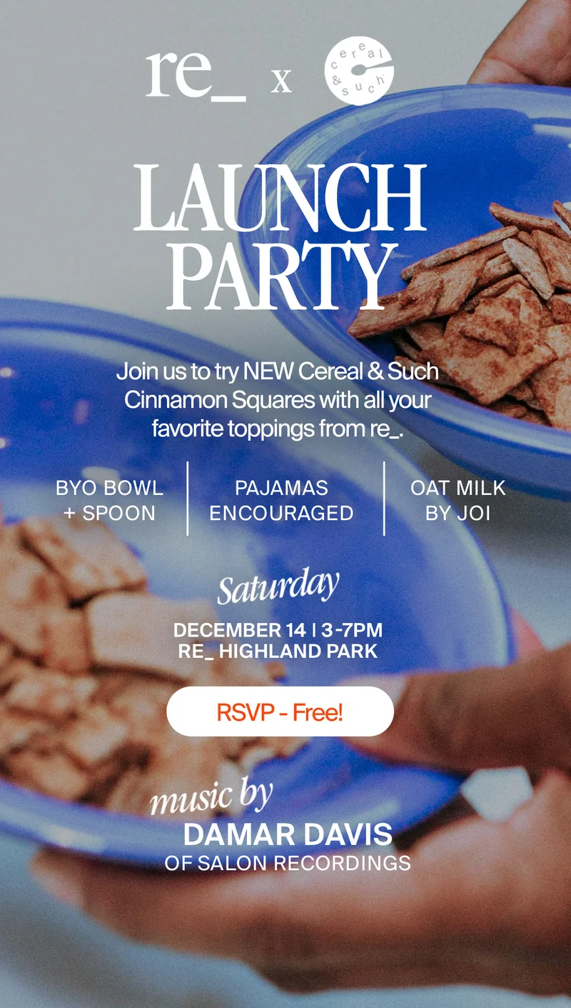 Cereal and Such Party