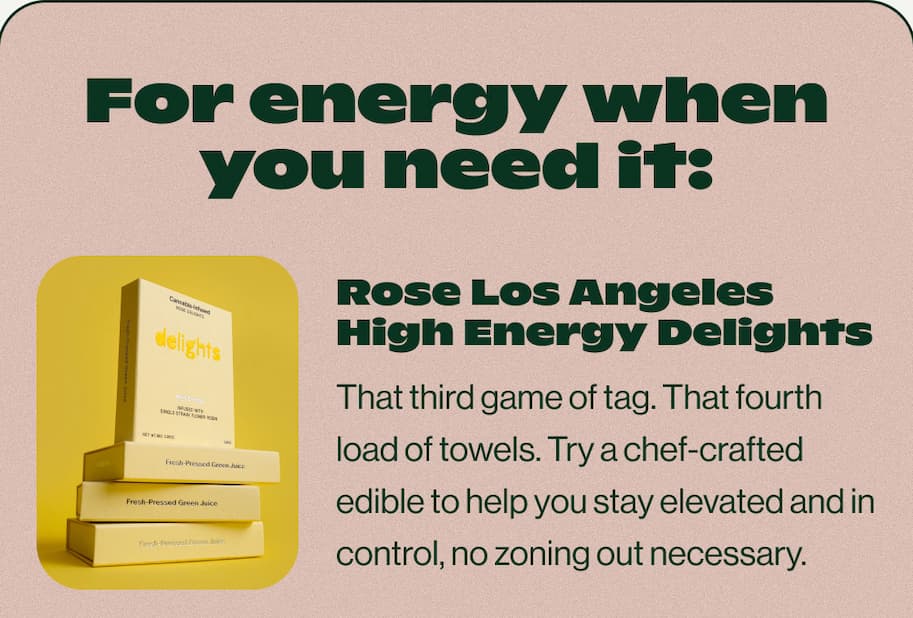 ROSE LOS ANGELES HIGH ENERGY DELIGHTS