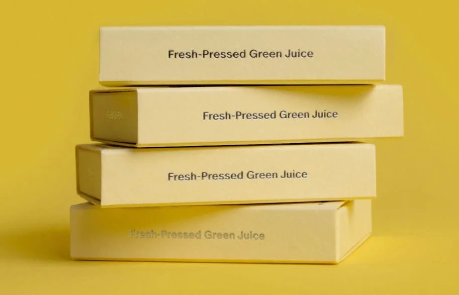 Fresh pressed green juice