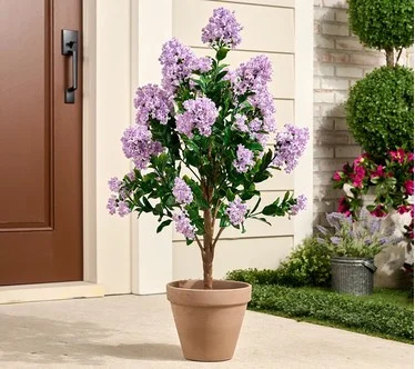 Wicker Park 3' Faux Lilac Tree