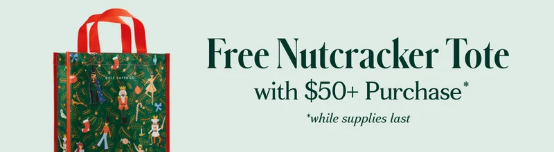 Free Nutcracker Tote with $50+ Purchase