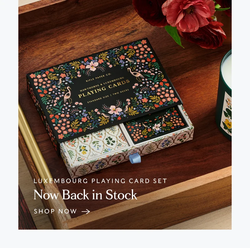 Shop Playing Card Set