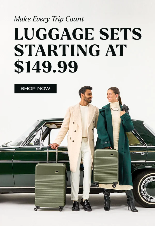 Luggage Sets Starting at $149.99