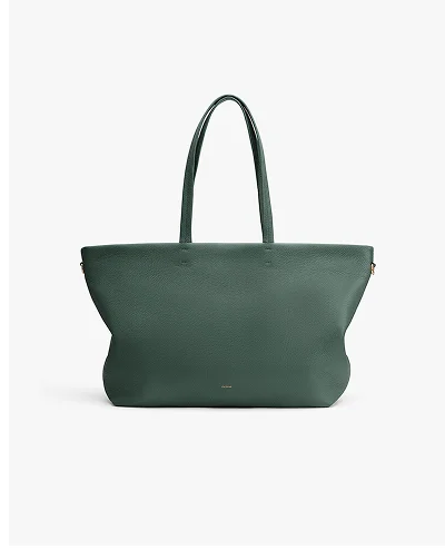 Classic Zipper Tote Bottle Green