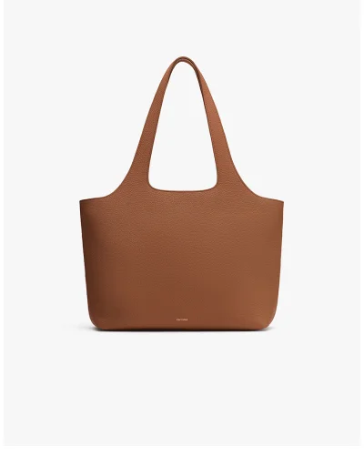 System Zipper Tote Caramel