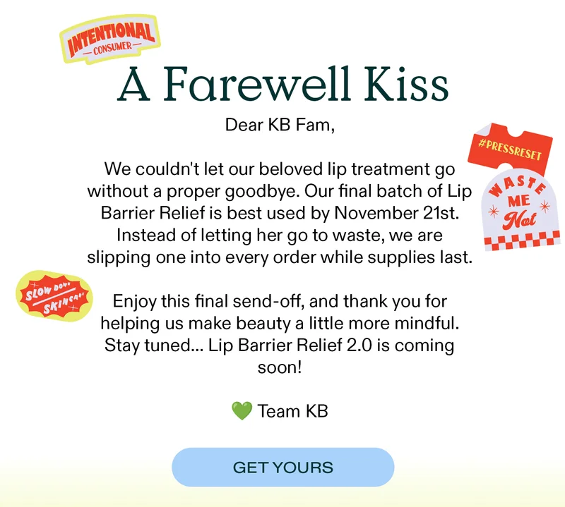 A Farewell Kiss