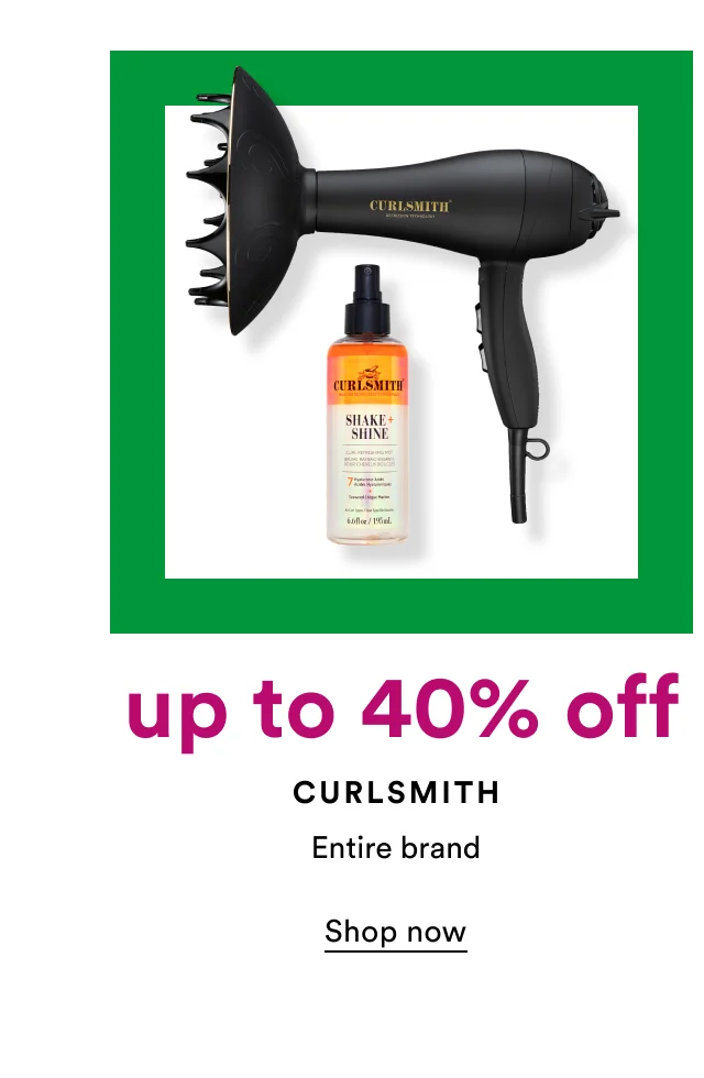 Up to 40% off | Curlsmith | Shop now