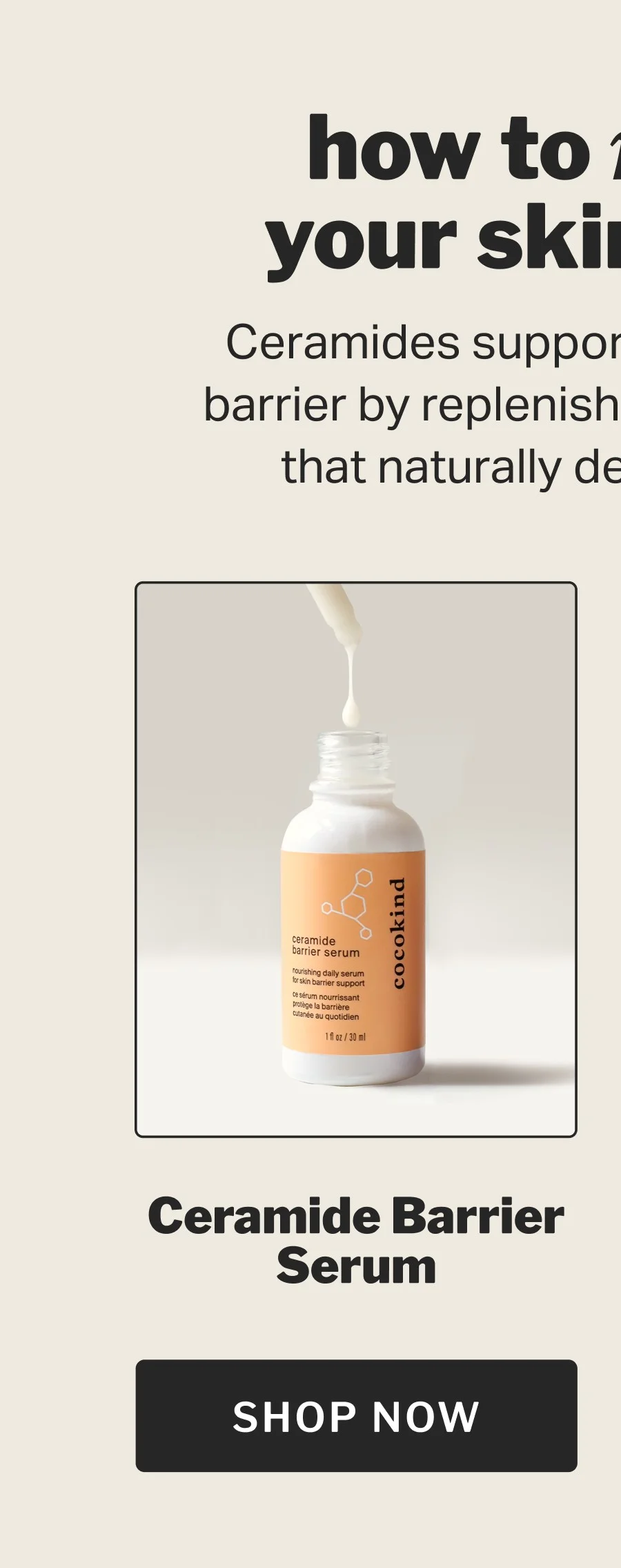 Ceramide Barrier Serum