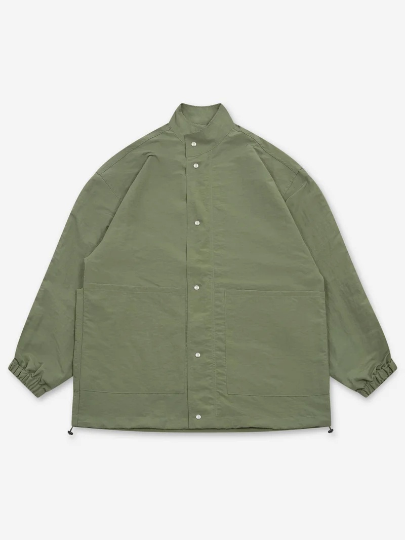 Image of Estudio Niksen Side Pocket Light Jacket - Khaki