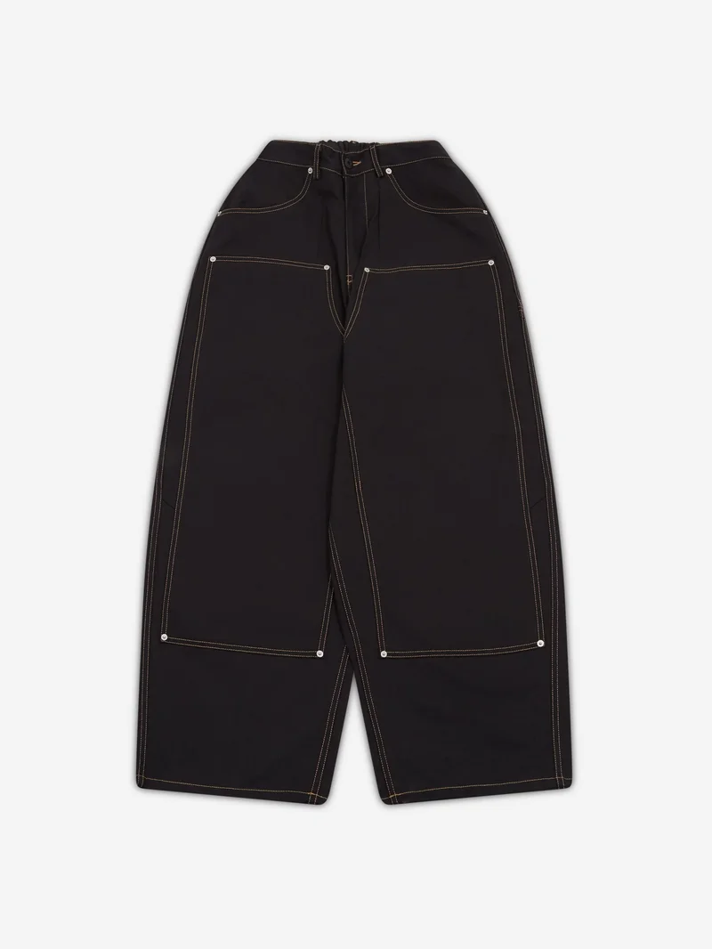 Image of Estudio Niksen Carpenter Balloon Pants V2 - Black
