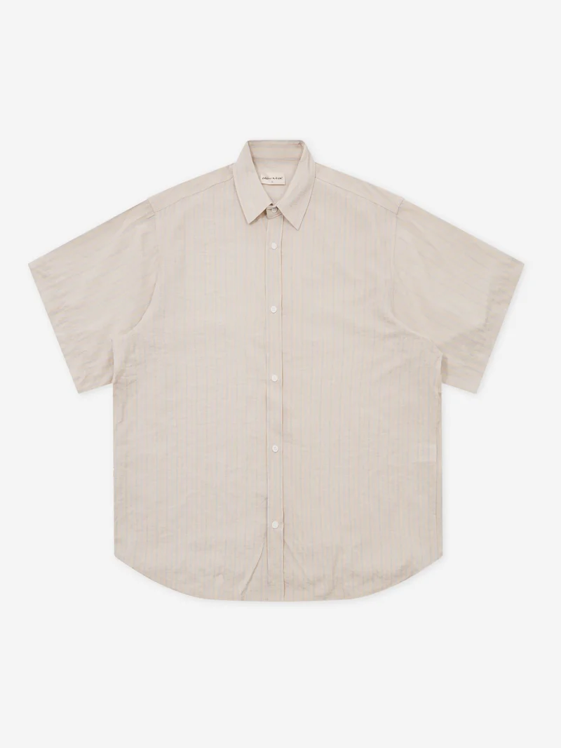 Image of Estudio Niksen Shortsleeve Wide Shirt - Stripes
