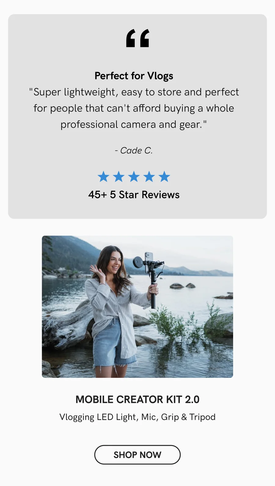 Mobile Creator Kit 2.0 | Shop Now