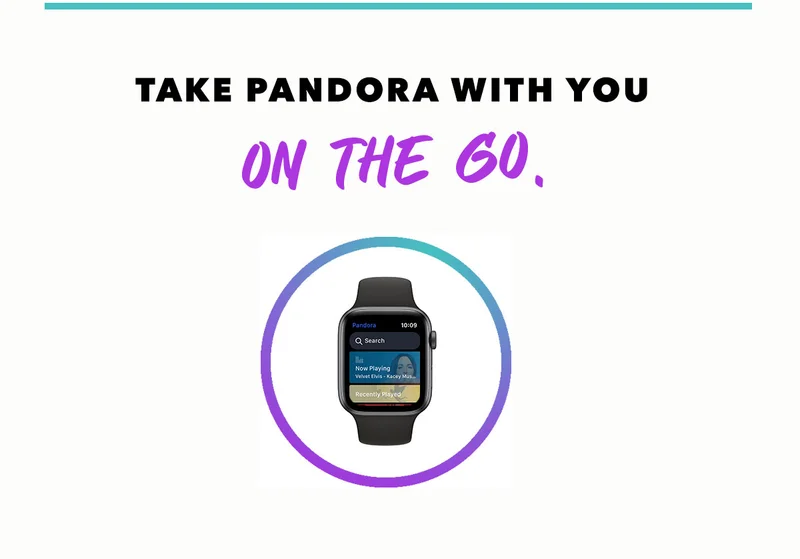 Take Pandora with you on the go.