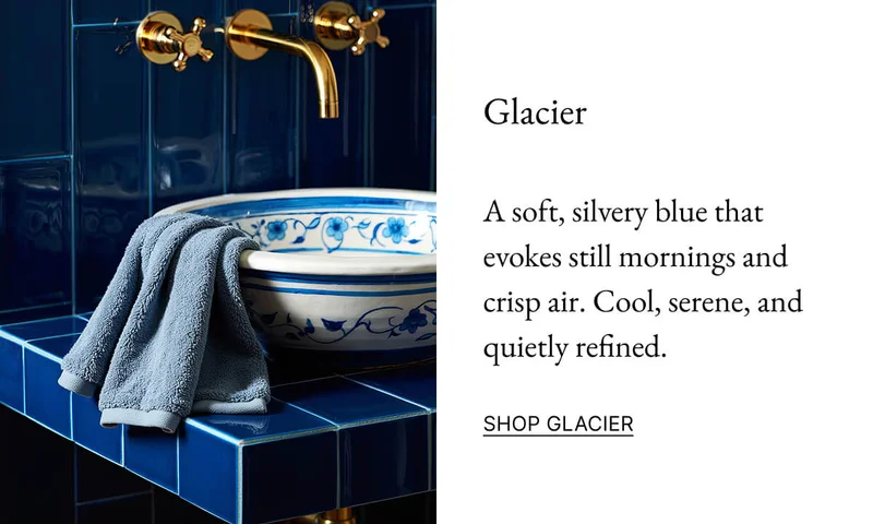 Italic | Life is the luxury | Glacier