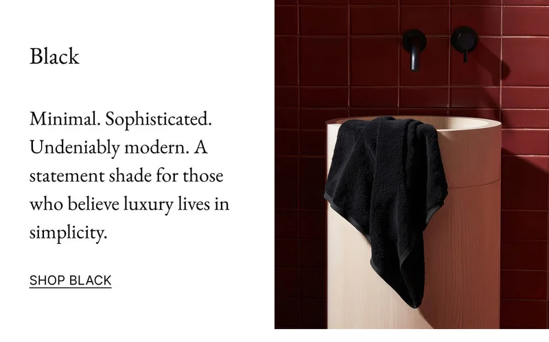 Italic | Life is the luxury | Black