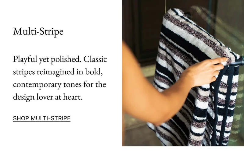 Italic | Life is the luxury | Multi Stripe